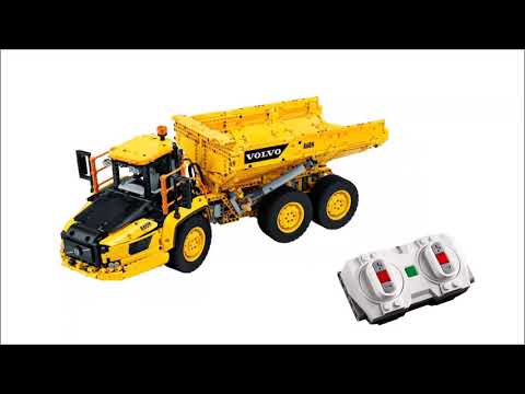 Controlling 42114 Articulated Hauler using Bluetooth remote 88010