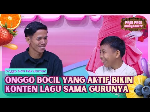 VIRAL, Onggo Bocil Yang Aktif Bikin Konten Lagu Sama Gurunya - PAGI PAGI AMBYAR (5/2/26) P4