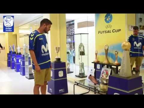 Presentación de Bruno Taffy como nuevo jugador de Movistar Inter