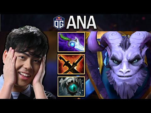 OG.ANA SMURF RIKI WITH 25 KILLS - DOTA 2 7.29 GAMEPLAY