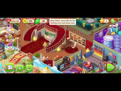 1st house of the homescapes complete- full decoration [level 2375]