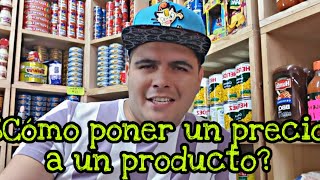 ¿Cómo poner el precio a un producto #tienda #abarrotes