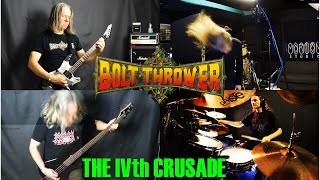 Download lagu Bolt Thrower - The 4th crusade (guitar|bass|drums|vocal full cover) mp3