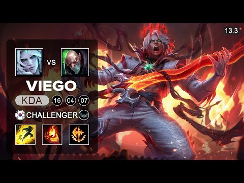 Viego vs Singed Top - KR Challenger - Patch 13.3 Season 13