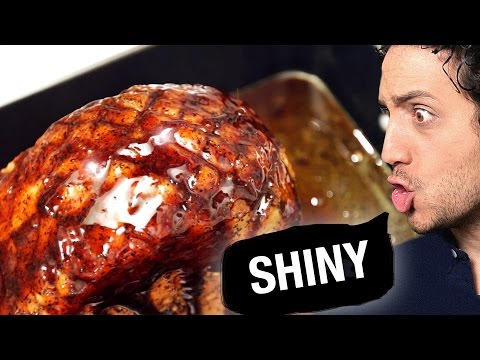 スモーキーハムのグリルおいしい家族の食事 (Smoky Glazed Ham ! Scrumptious Family Meal)