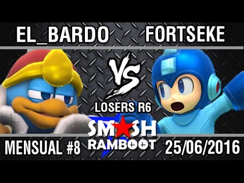 [SmashxRamboot #8] El_Bardo (Dedede) Vs. ForTseKe (Megaman) Losers R.6