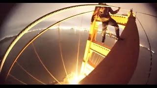 CLIMBING THE GOLDEN GATE BRIDGE:  Teens release video of night climb on the Golden Gate Bridge tower