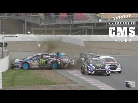 Rallycross Barcelona RX 2017 Day 1| Big Crashes & Show | CMSVideo