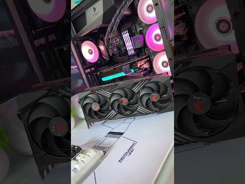 Vertikale GPU-Halterung für 2. PC 😏