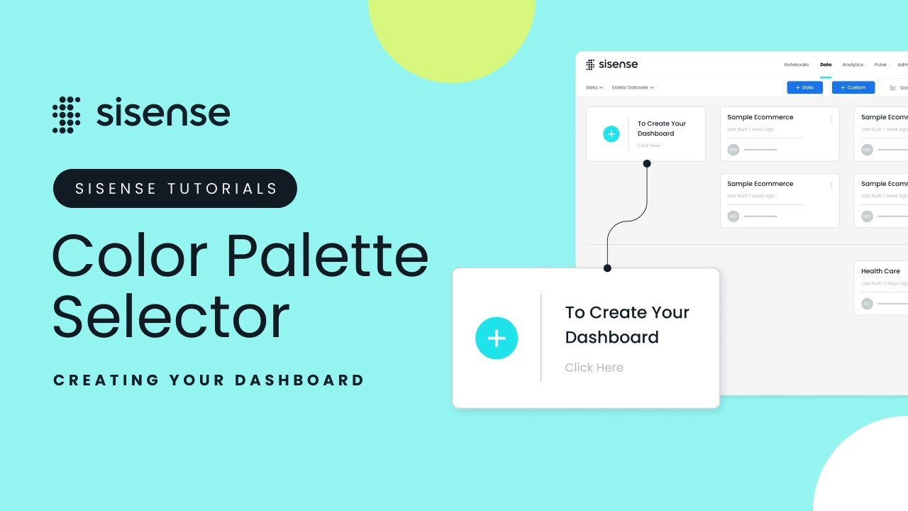 Color Palette Selector | Sisense Tutorials: Creating your Dashboard