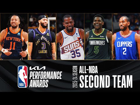 The 2023-24 Kia All-NBA Second Team BEST Moments!