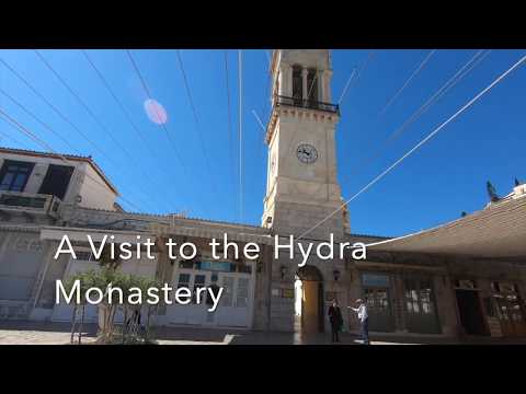 Visit the Cathdral Monastery of Hydra Island Greece