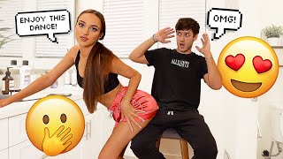 Surprising My Boyfriend With A Lap Dance! *HE'S IMPRESSED*