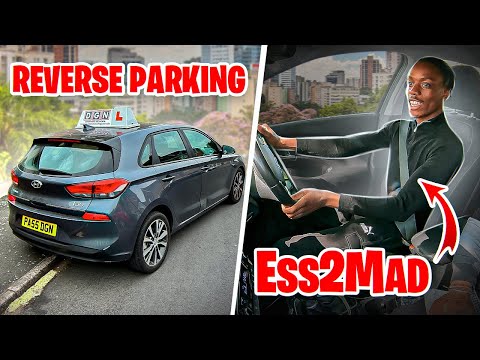 Learner Driver Raps While Parallel Parking