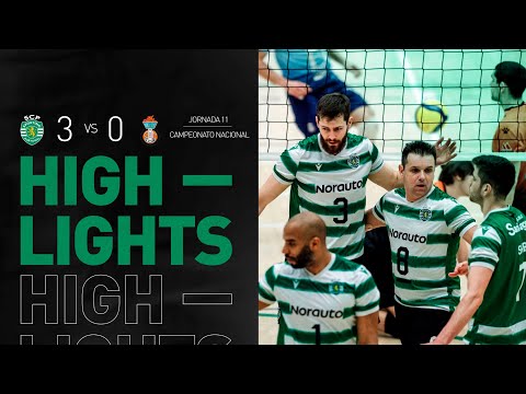 Voleibol | Resumo: Sporting CP X Castêlo da Maia GC