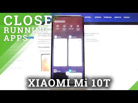 How to Close Running Apps in Xiaomi Mi 10T - Mange All Open Apps