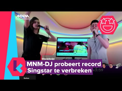 MNM-DJ Sen De Paepe zingt 24 uur aan een stuk