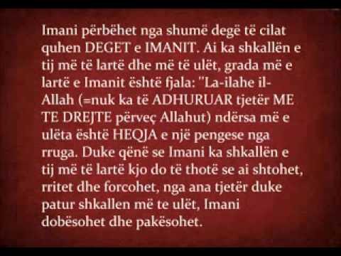 Shejkh Feuzani ''Imani është fjalë dhe vepër, shtohet dhe pakësohet''