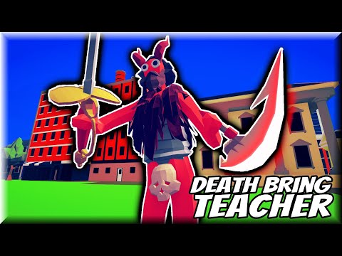Death Bring Teacher vs Every Faction - Totally Accurate Battle Simulator TABS