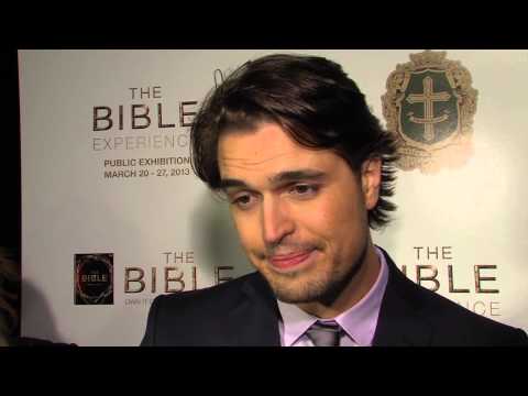 Diogo Morgado Interview at "The Bible Experience" in New York | ScreenSlam
