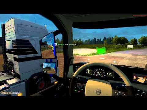 ETS2 MP Volvo FH16 Jönköping - Göteborg 4:40 Convoi