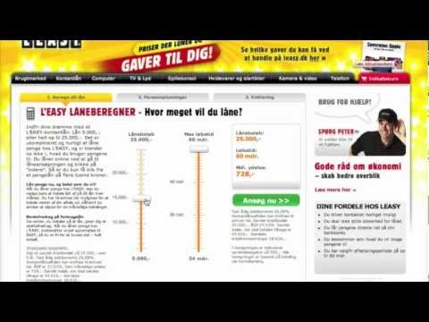 Lån 15000 kr. hos Leasy via TaylorFinance