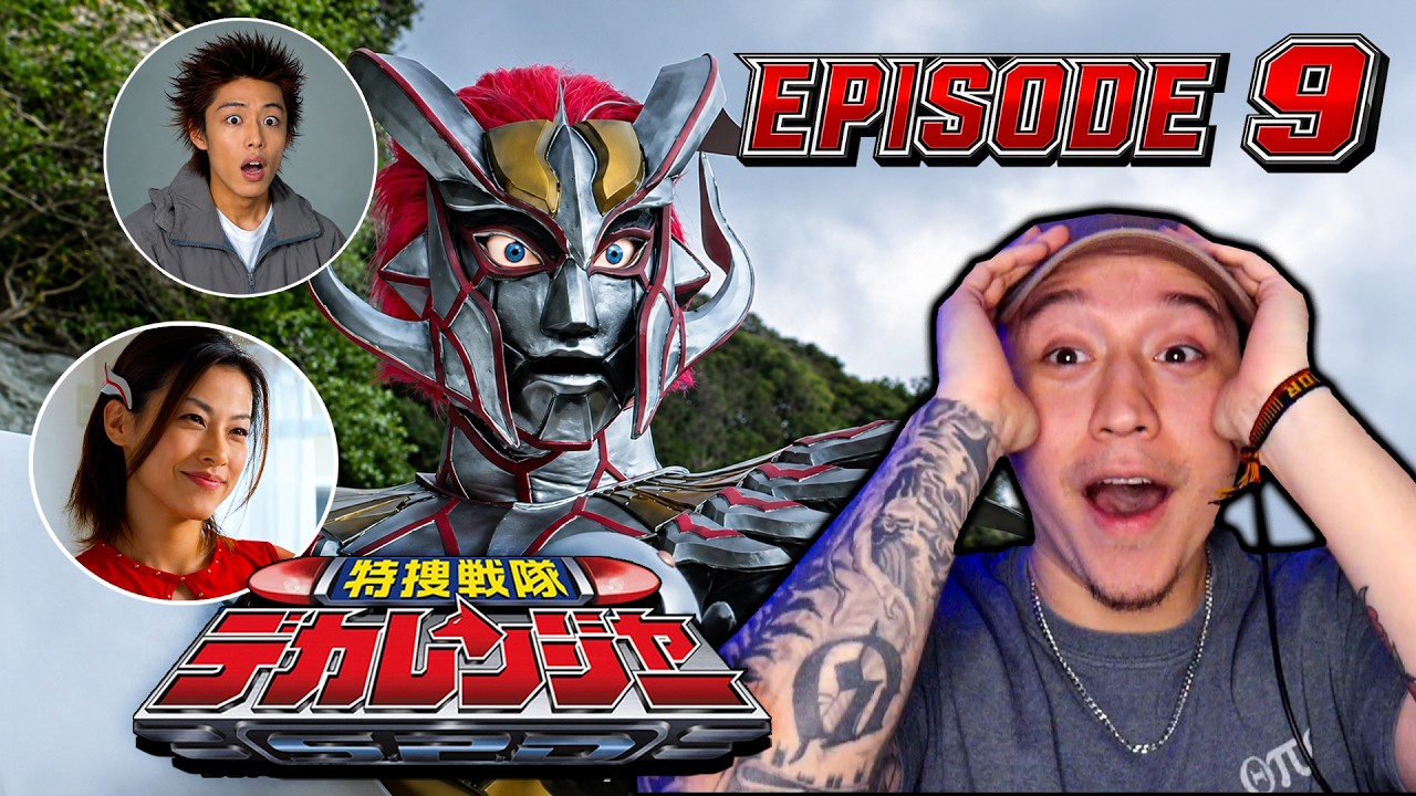 Our red ranger falls in LOVE?! (Tokusou Sentai Dekaranger Ep.9)