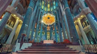 Experience La Sagrada Familia Like Never Before: 4K HDR Inside Walking Tour