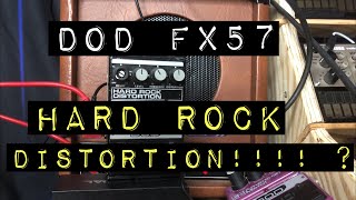 Video thumbnail for 1980s DOD FX57 "Hard Rock Distortion" Demo review-ish by Mully Does Music-ish Stuff