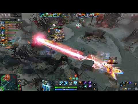 MIRACLE [Zeus] Mid player perspective Gameplay - Dota 2