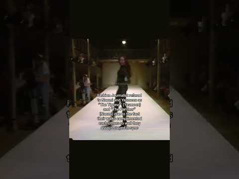 Naomi Campbell and Yasmeen Ghauri walking for  Alaia Fall/Winter 1991 #shorts #viral #fashion