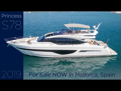 2019 Princess S78 'Lady Marianne' FOR SALE
