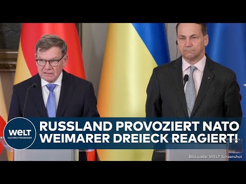 PUTINS KRIEG: Neues Kapitel für Weimarer Dreieck! Deutschland, Frankreich und Polen reagieren