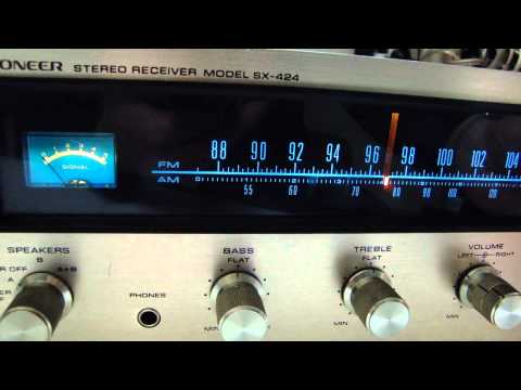 pioneer sx-424 receiver test