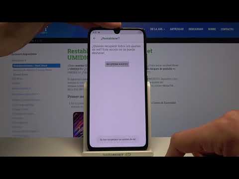 Como restablecer la configuración de red en UMIDIGI F1