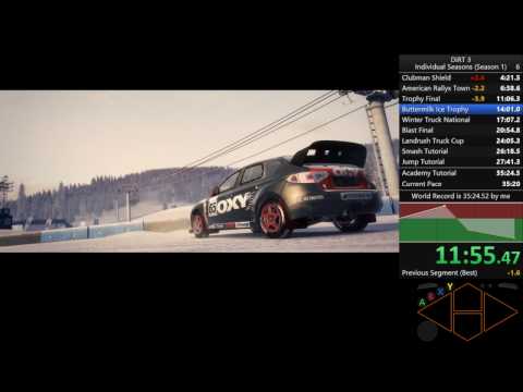 DIRT 3 - Speedrun - Season 1 (34:39)