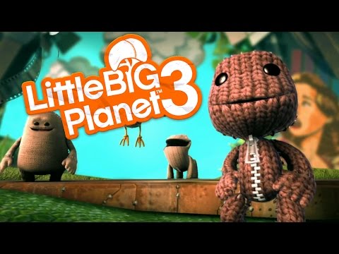 Little Big Planet 3 Gameplay Walkthrough Part 1 -  FIRST LOOK (PS4 Gameplay)
