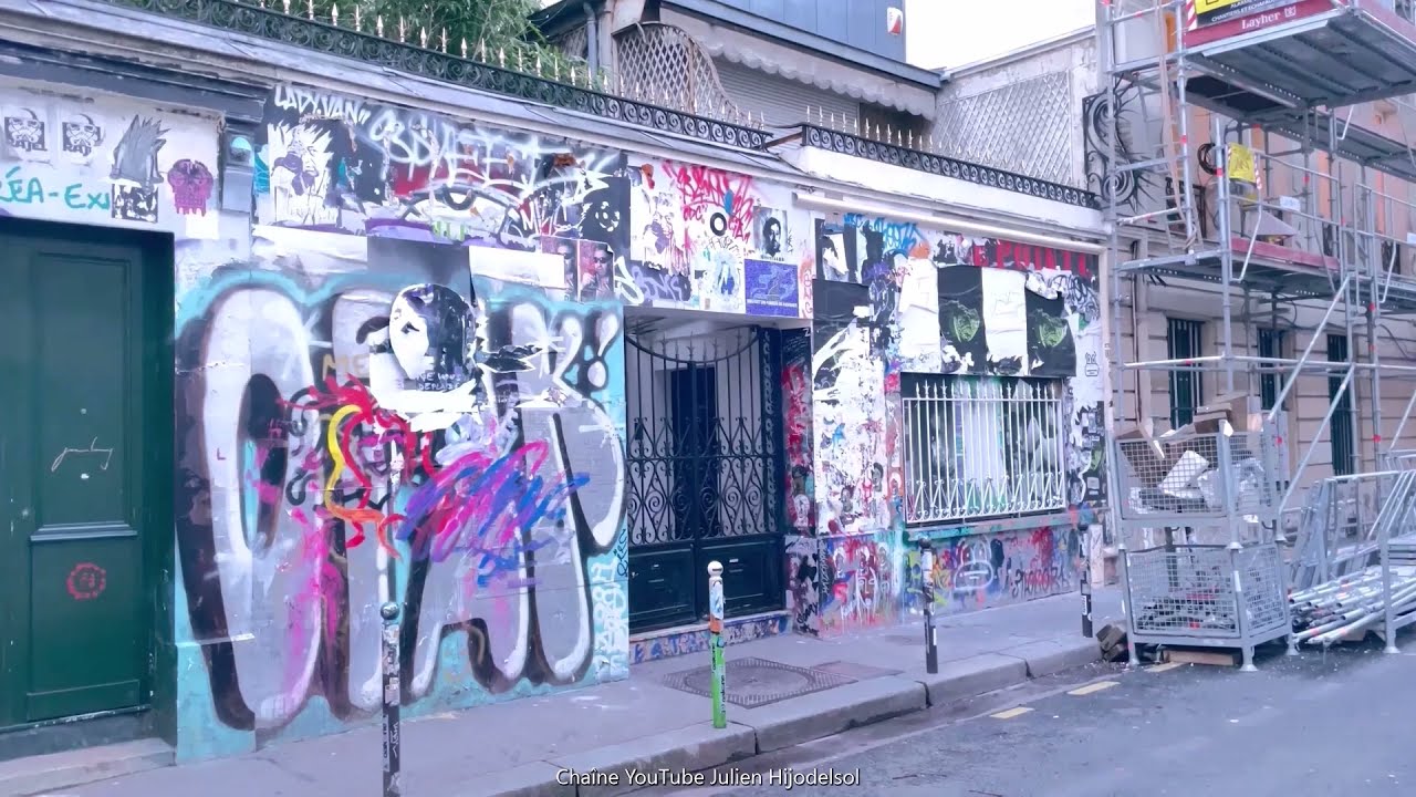 Maison de Serge GAINSBOURG interieur et exterieur rue de Verneuil PARIS. Bientôt un musée