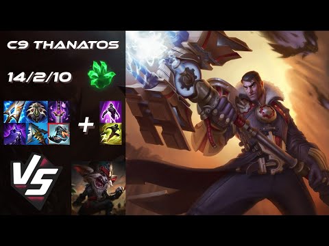 Cloud9 Thanatos TOP Jayce vs Kled - NA Challenger Patch 25.S2.3
