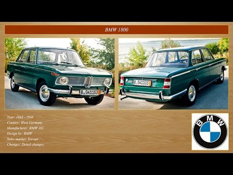 Classic Cars Collection: BMW 1961 - 1970