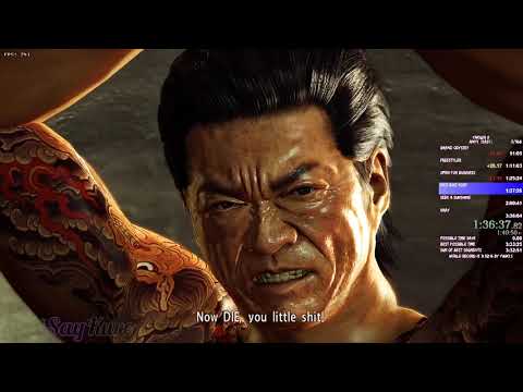 Yakuza 0 any% PB 3:32:09