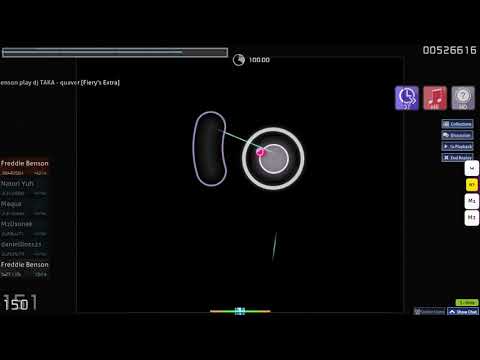 Freddie Benson | dj TAKA - quaver [Fiery's Extra] + HDHRDT(96.97%) 416/431x 1xSb  PP record