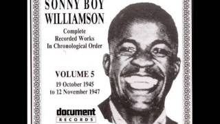 Sonny Boy Williamson, Sonny Boy's cold chills