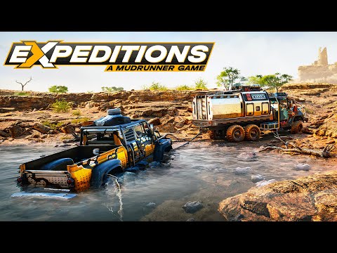 This Game Has Absolutely MIND BLOWING PHYSICS! (Expeditions: A Mudrunner Game)