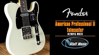 Video thumbnail for Fender American Professional II Telecaster - In-Depth Look! by N Stuff Music