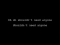 Adelaide Anberlin Lyrics