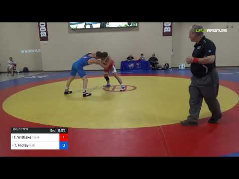 2018 Marine Corps US Open/UWW Junior Freestyle 79 Con 4 - Travis Wittlake (Team) Vs. Trent Hidlay