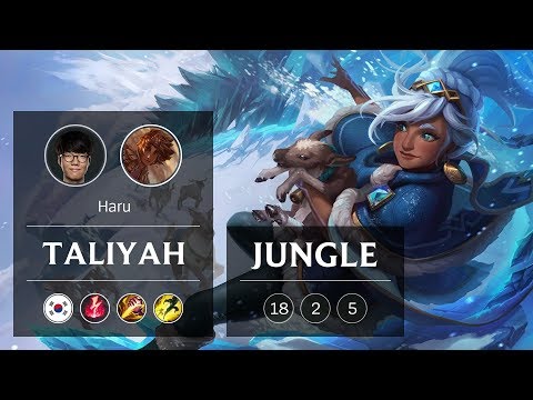 Taliyah Jungle vs Gragas - KR Challenger Patch 9.1