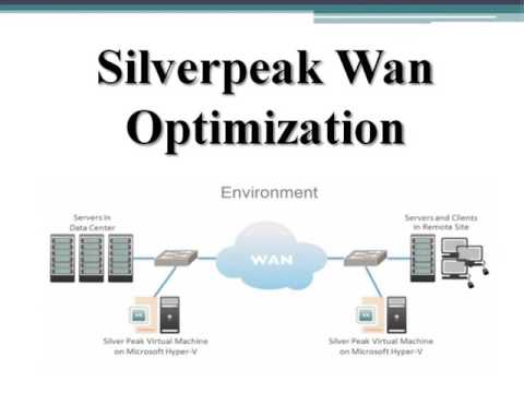 Select Silverpeak Wan Optimization Technology