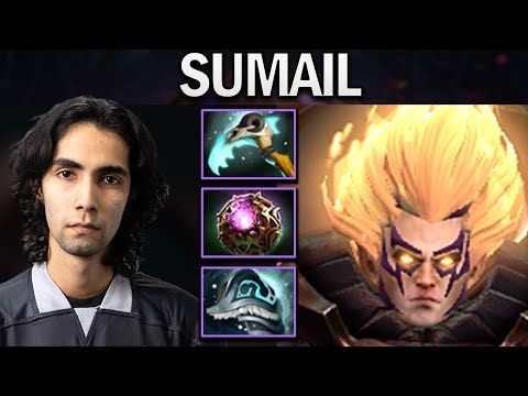 SUMAIL INVOKER WITH 800 GPM & XPM - DOTA 2 7.28 GAMEPLAY